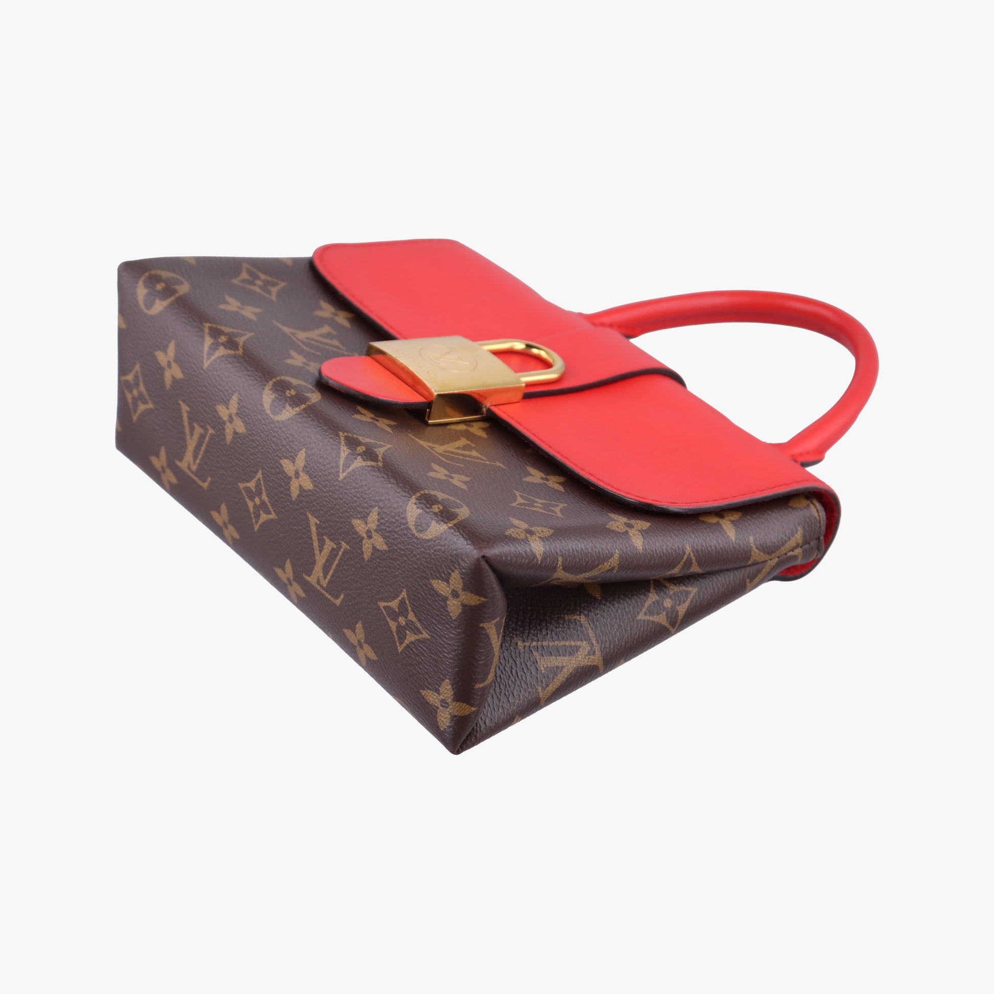 Locky BB Monogram/Brown×Coqulicot Monogram canvas×calf leather M44322 AA2169 IC ChipロッキーBB モノグラム/ブラウン×コクリコ モノグラムキャンバス×カーフレザー M44322 AA2169 ICチップ