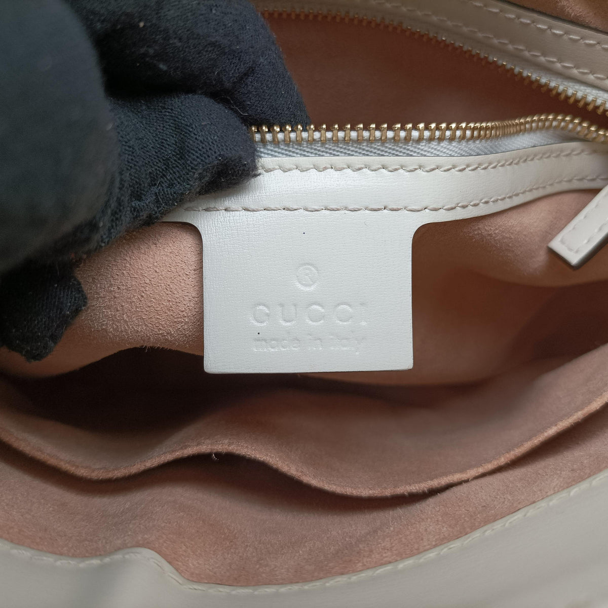 Pre-owned Gucci JACKIE 1961 White Leather 636709 shoulderbag | stylenewstar