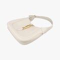 Pre-owned Gucci JACKIE 1961 White Leather 636709 shoulderbag | stylenewstar