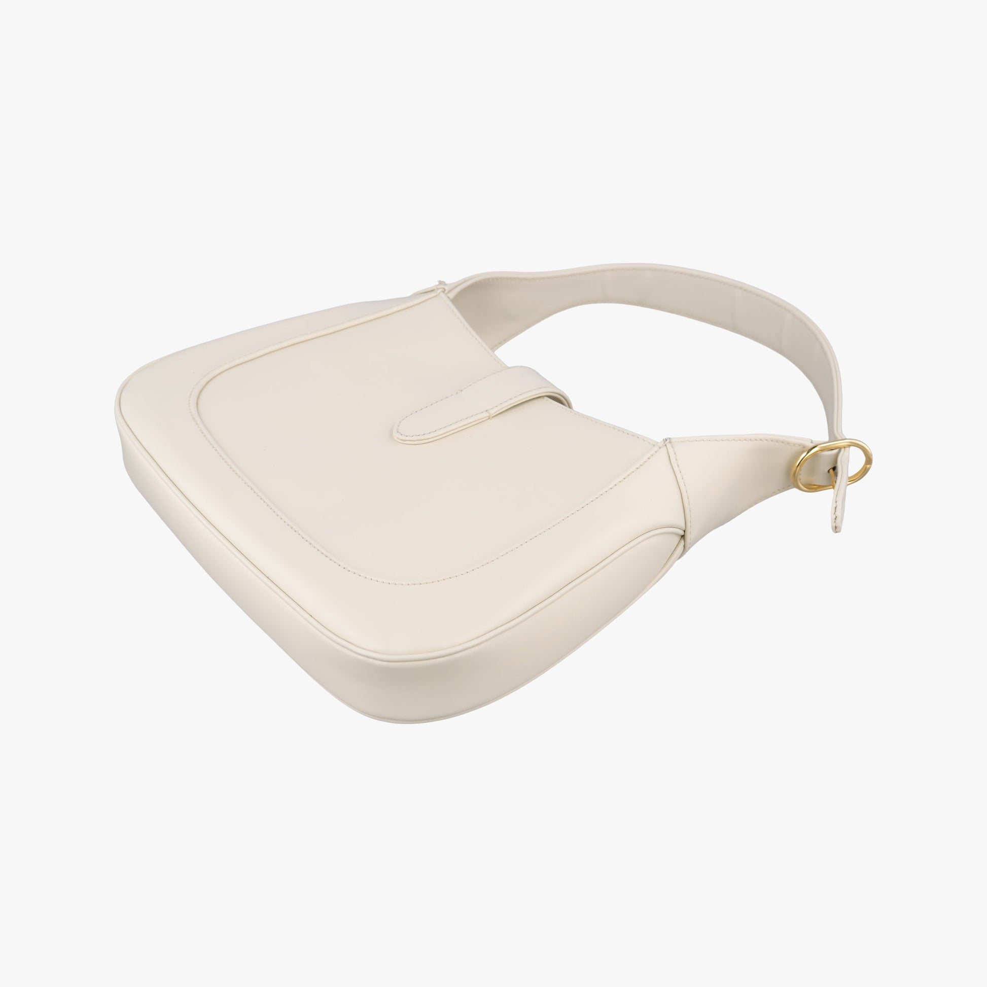 Pre-owned Gucci JACKIE 1961 White Leather 636709 shoulderbag | stylenewstar