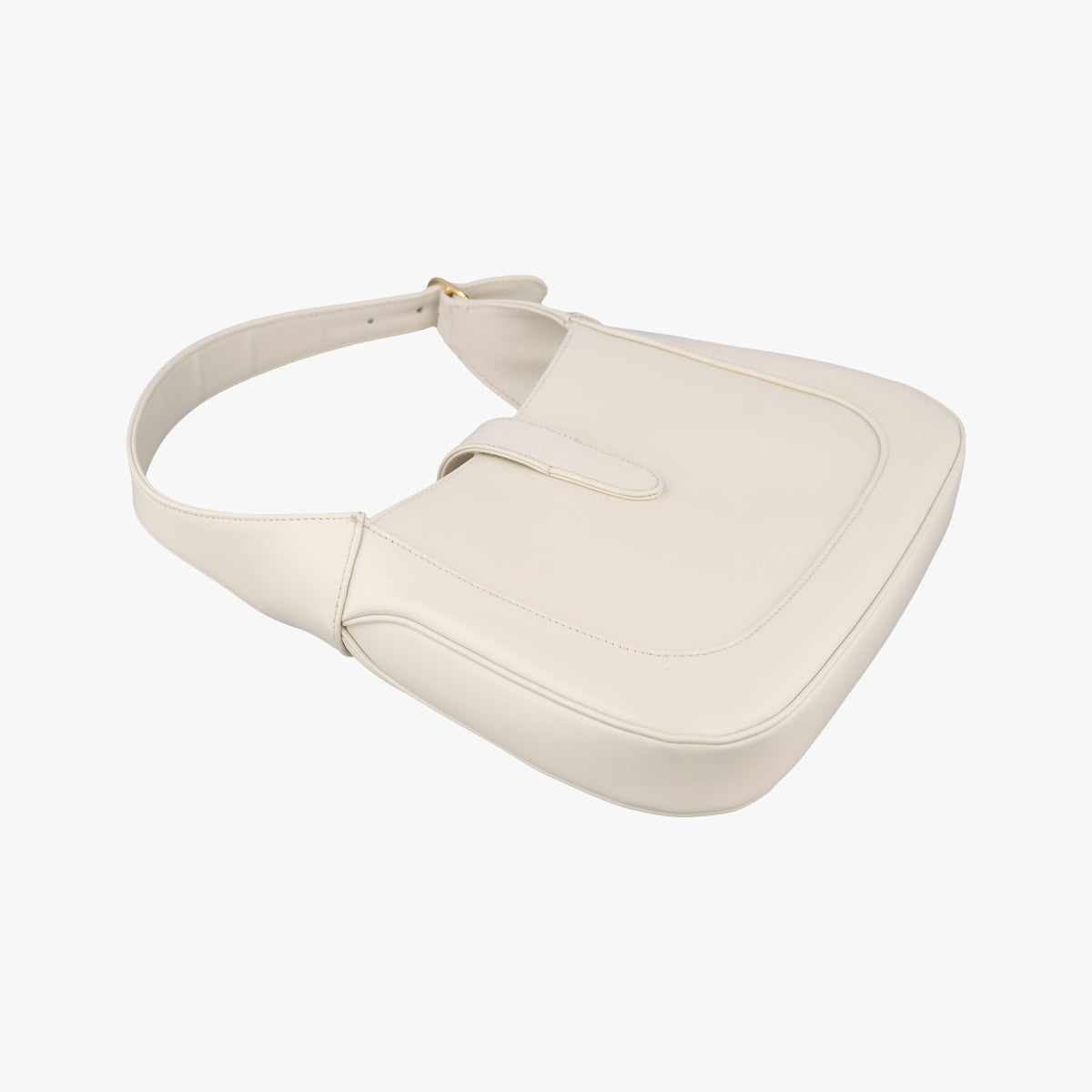 Pre-owned Gucci JACKIE 1961 White Leather 636709 shoulderbag | stylenewstar