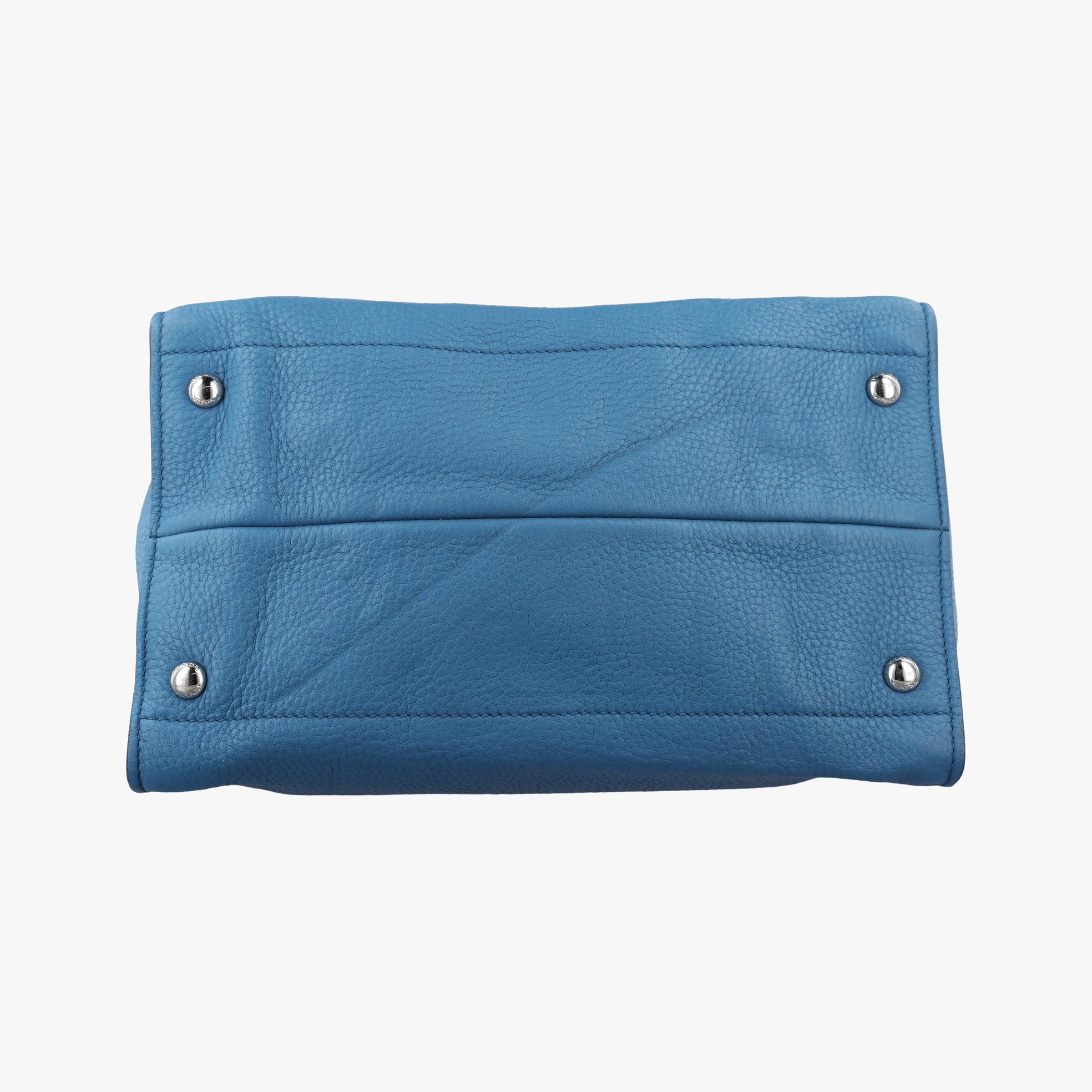 Shopping Tote Blue Leather BN1786 158 58/Lショッピングトート ブルー レザー BN1786 158 58/L