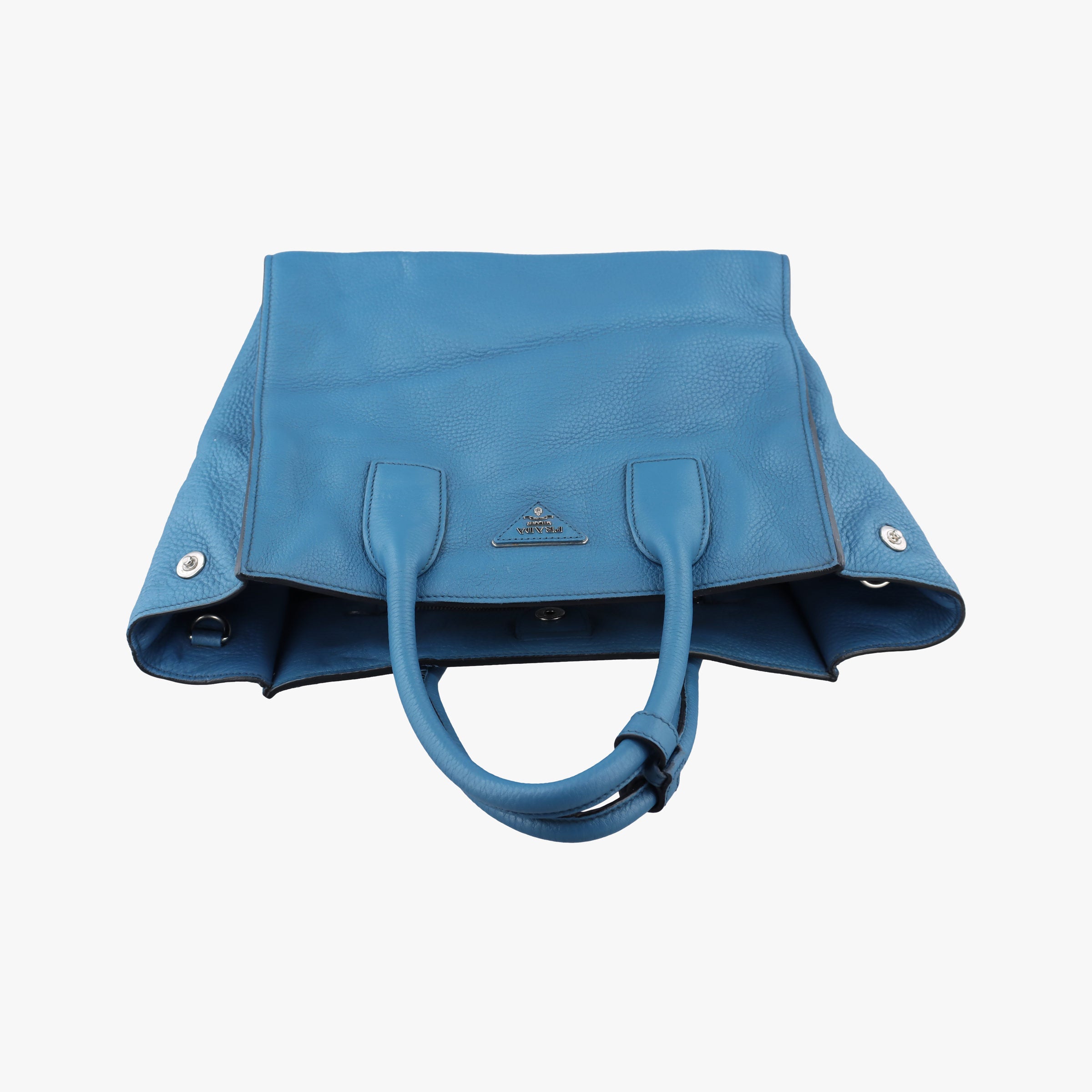 Shopping Tote Blue Leather BN1786 158 58/Lショッピングトート ブルー レザー BN1786 158 58/L