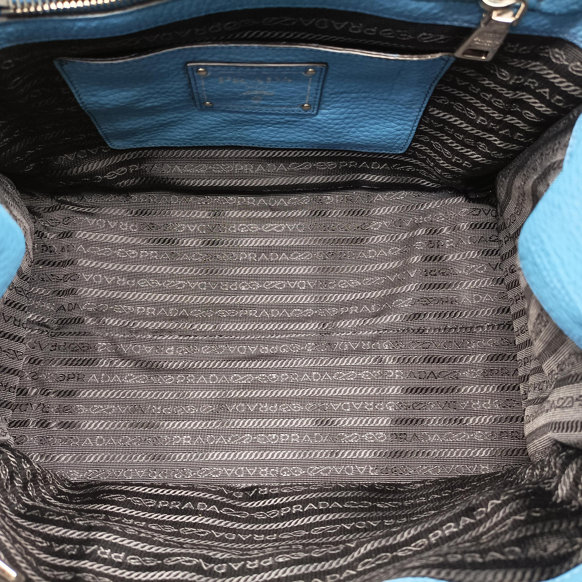 Shopping Tote Blue Leather BN1786 158 58/Lショッピングトート ブルー レザー BN1786 158 58/L