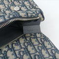 Saddlebags Gray×Navy×Black Jacquard×Leather 02-BO-1129サドルバッグ グレー×ネイビー×ブラック ジャガード×レザー 02-BO-1129