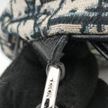 Saddlebags Gray×Navy×Black Jacquard×Leather 02-BO-1129サドルバッグ グレー×ネイビー×ブラック ジャガード×レザー 02-BO-1129