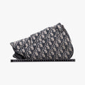 Saddlebags Gray×Navy×Black Jacquard×Leather 02-BO-1129サドルバッグ グレー×ネイビー×ブラック ジャガード×レザー 02-BO-1129