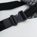 Saddlebags Gray×Navy×Black Jacquard×Leather 02-BO-1129サドルバッグ グレー×ネイビー×ブラック ジャガード×レザー 02-BO-1129