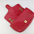 GG Marmont Red Leather 443497 G026269658GGマーモント レッド レザー 443497 G026269658