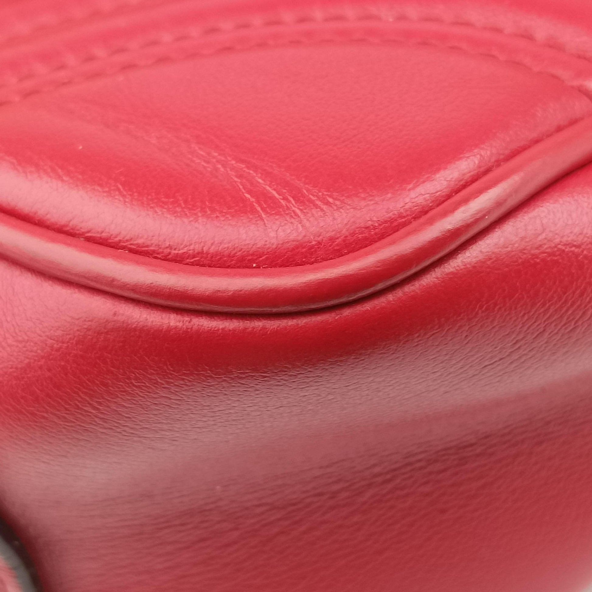 GG Marmont Red Leather 443497 G026269658GGマーモント レッド レザー 443497 G026269658