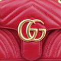 GG Marmont Red Leather 446744 C026391341GGマーモント レッド レザー 446744 C026391341