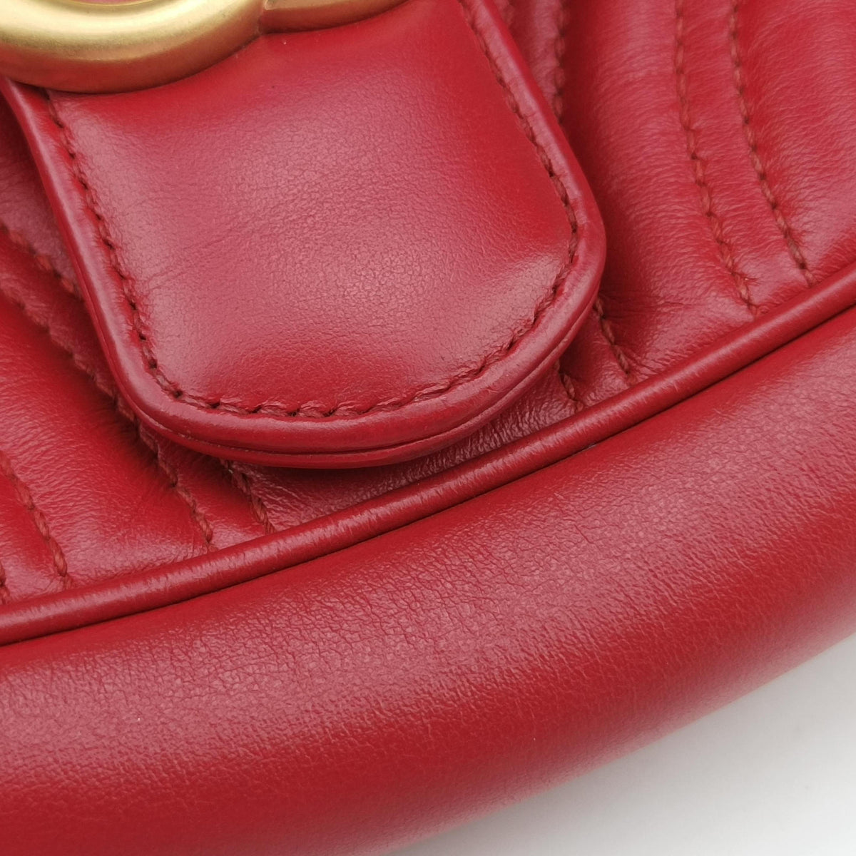 GG Marmont Red Leather 446744 C026391341GGマーモント レッド レザー 446744 C026391341