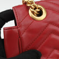 GG Marmont Red Leather 446744 C026391341GGマーモント レッド レザー 446744 C026391341