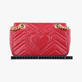 GG Marmont Red Leather 446744 C026391341GGマーモント レッド レザー 446744 C026391341