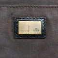 B bag zucca Brown×Black Canvas×Leather 8BR551 2373-8BR551-MTC-069Bバッグ ズッカ ブラウン×ブラック キャンバス×レザー 8BR551 2373-8BR551-MTC-069
