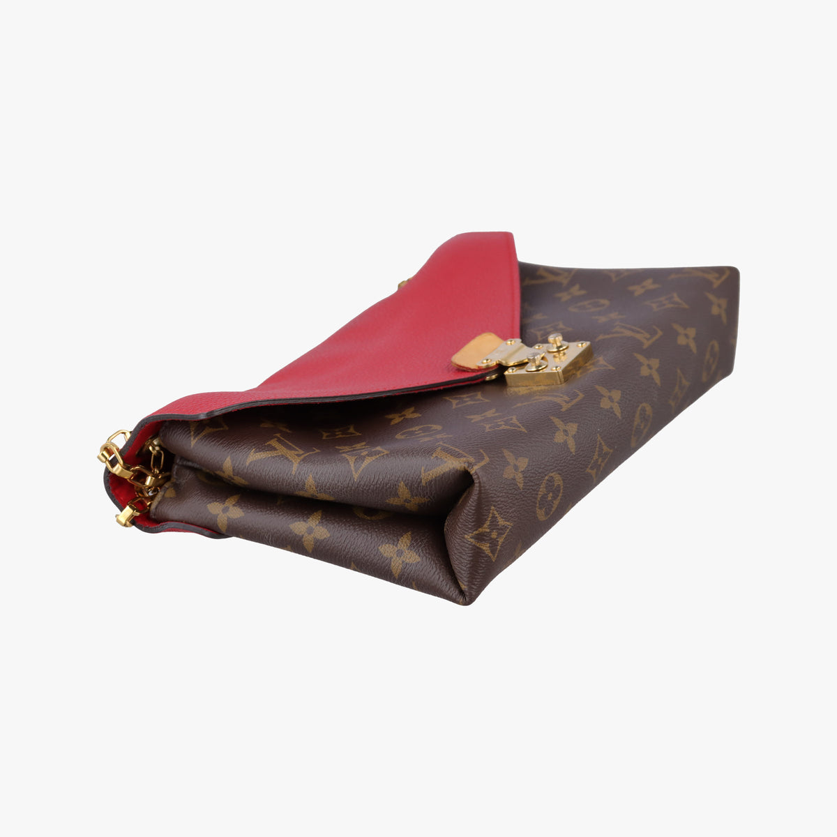 PALLAS Chain Brown×CERISE Monogram Canvas×calf leather M41201 CA4196パラス チェーン モノグラム/ブラウン×スリーズ モノグラムキャンバス×カーフレザー M41201 CA4196