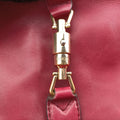 Jackie Flora Hobo Burgundy Leather 277520 D010195941ニュージャッキー ワインレッド レザー 277520 D010195941