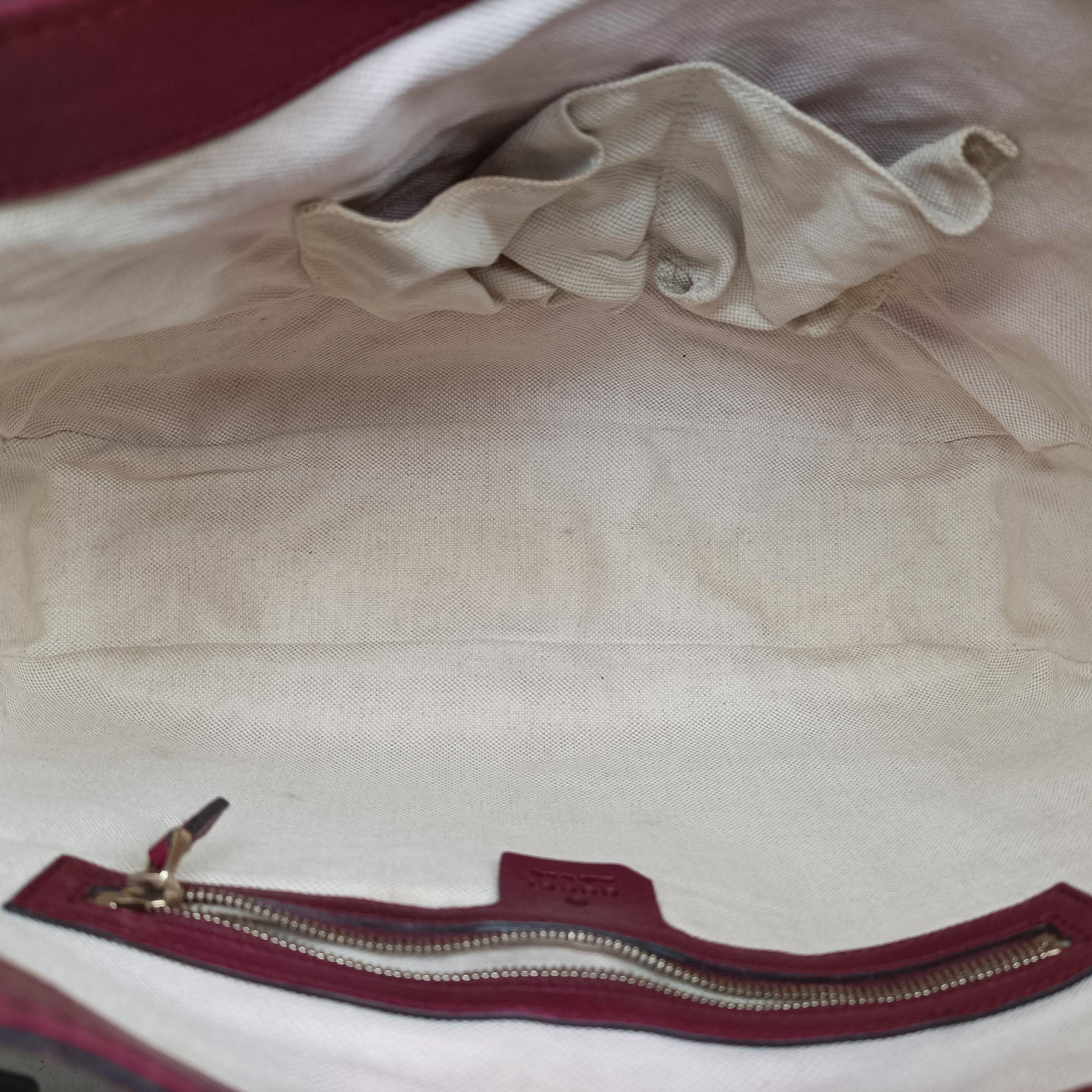 Jackie Flora Hobo Burgundy Leather 277520 D010195941ニュージャッキー ワインレッド レザー 277520 D010195941