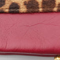 PEEKABOO Large Brown × Red pony hair× Leather 8BN210 8BN210-GXE-119-2372ピーカブー ラージ ブラウン xレッド ハラコ xレザー 8BN210 8BN210-GXE-119-2372
