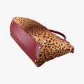 PEEKABOO Large Brown × Red pony hair× Leather 8BN210 8BN210-GXE-119-2372ピーカブー ラージ ブラウン xレッド ハラコ xレザー 8BN210 8BN210-GXE-119-2372