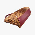 PEEKABOO Large Brown × Red pony hair× Leather 8BN210 8BN210-GXE-119-2372ピーカブー ラージ ブラウン xレッド ハラコ xレザー 8BN210 8BN210-GXE-119-2372