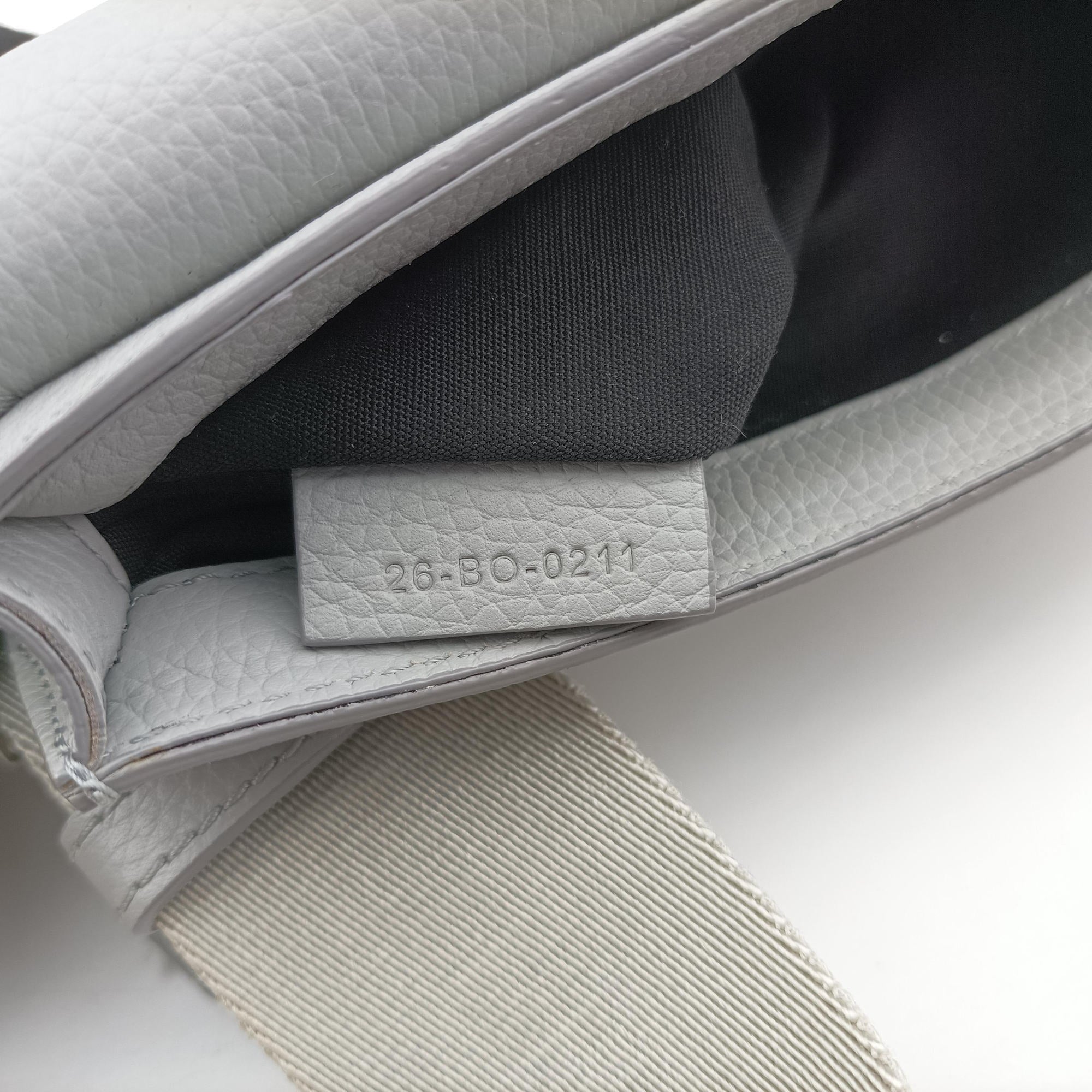 Saddle Gray leather 26-BO-0211 IC Chipサドル グレー レザー 26-BO-0211 ICチップ