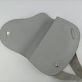 Saddle Gray leather 26-BO-0211 IC Chipサドル グレー レザー 26-BO-0211 ICチップ