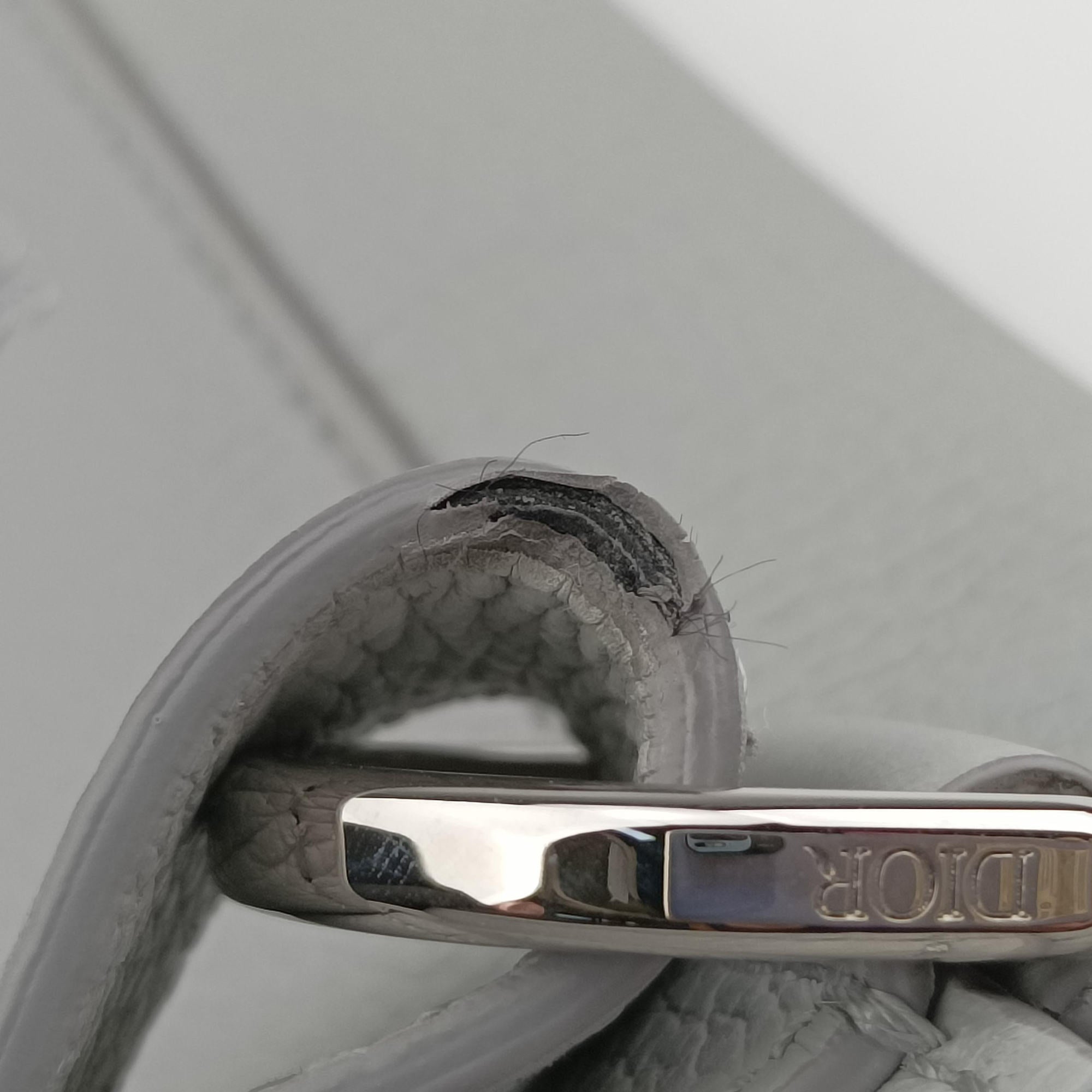 Saddle Gray leather 26-BO-0211 IC Chipサドル グレー レザー 26-BO-0211 ICチップ