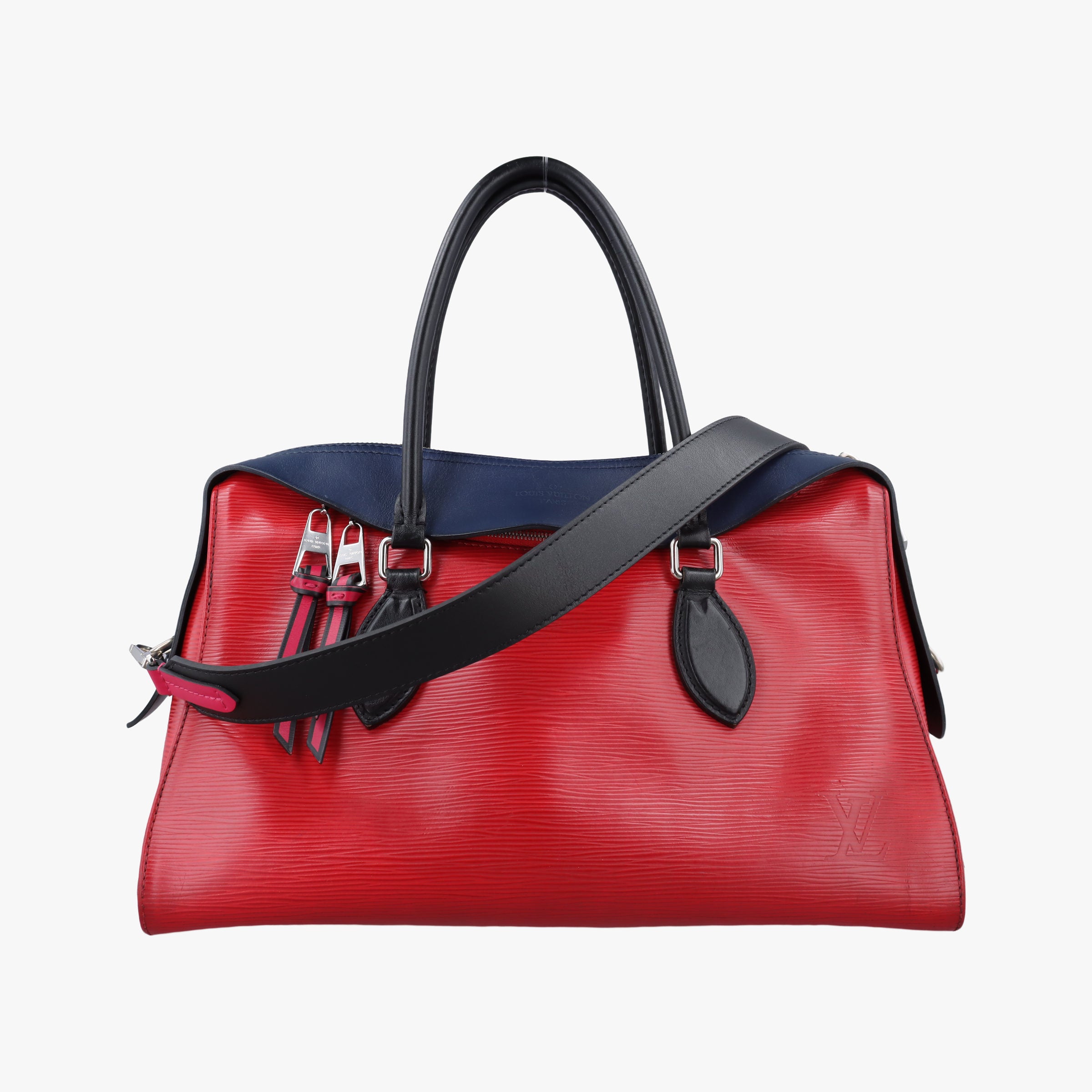 Tuileries Tote Red×Navy Epi M53544 FL2158テュイルリートート レッド×ネイビー エピ M53544 FL2158