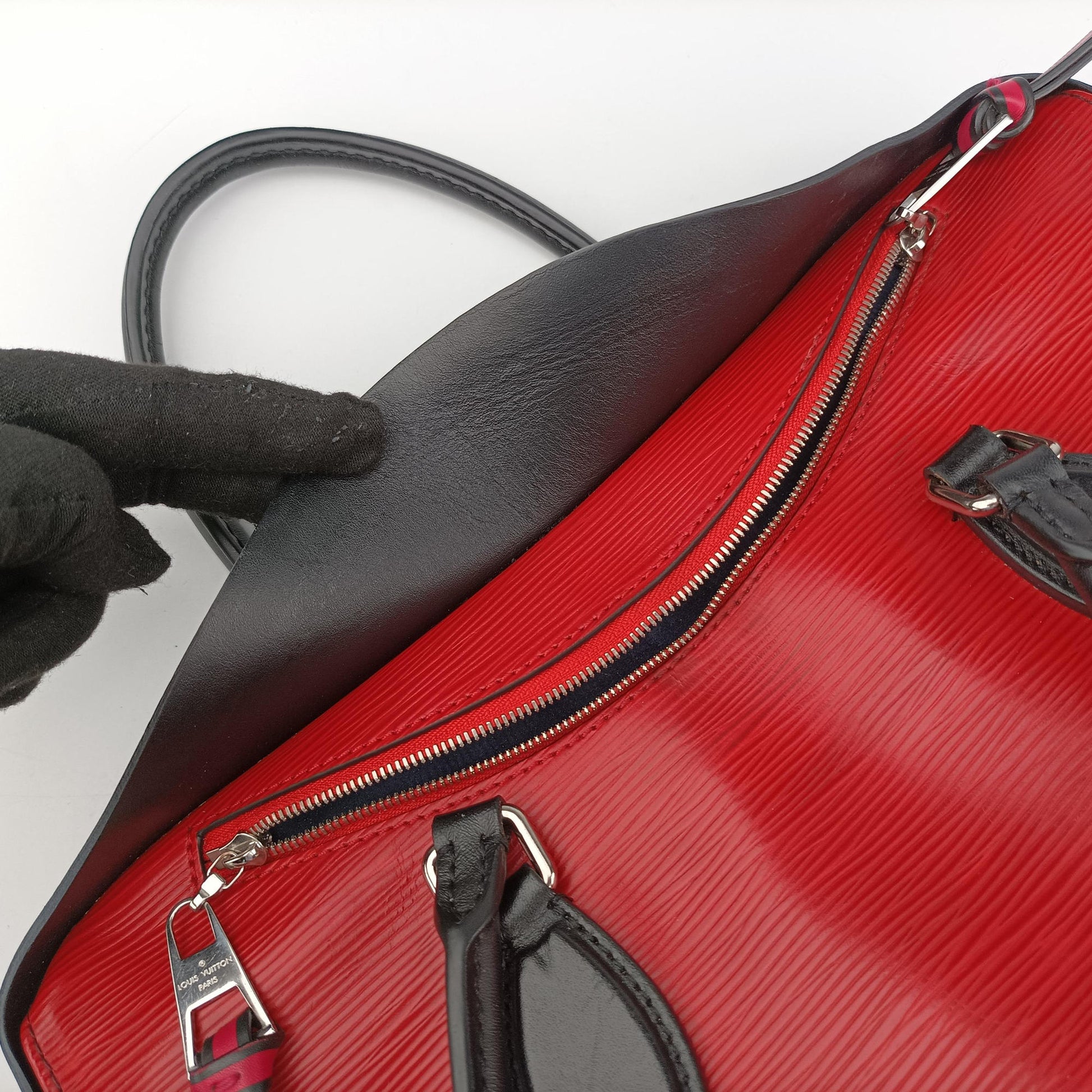 Tuileries Tote Red×Navy Epi M53544 FL2158テュイルリートート レッド×ネイビー エピ M53544 FL2158