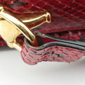 Horsebit 1955 White Leather ásnakeskin 602204 E035232523ホースビット 1955 ホワイト×レッド レザー×ヘビ革 602204 E035232523