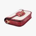 Horsebit 1955 White Leather ásnakeskin 602204 E035232523ホースビット 1955 ホワイト×レッド レザー×ヘビ革 602204 E035232523