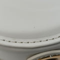Oval Camera Bag White Leather 43-MA-0253オーバル カメラバッグ ホワイト レザー 43-MA-0253