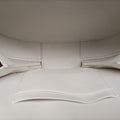 Oval Camera Bag White Leather 43-MA-0253オーバル カメラバッグ ホワイト レザー 43-MA-0253