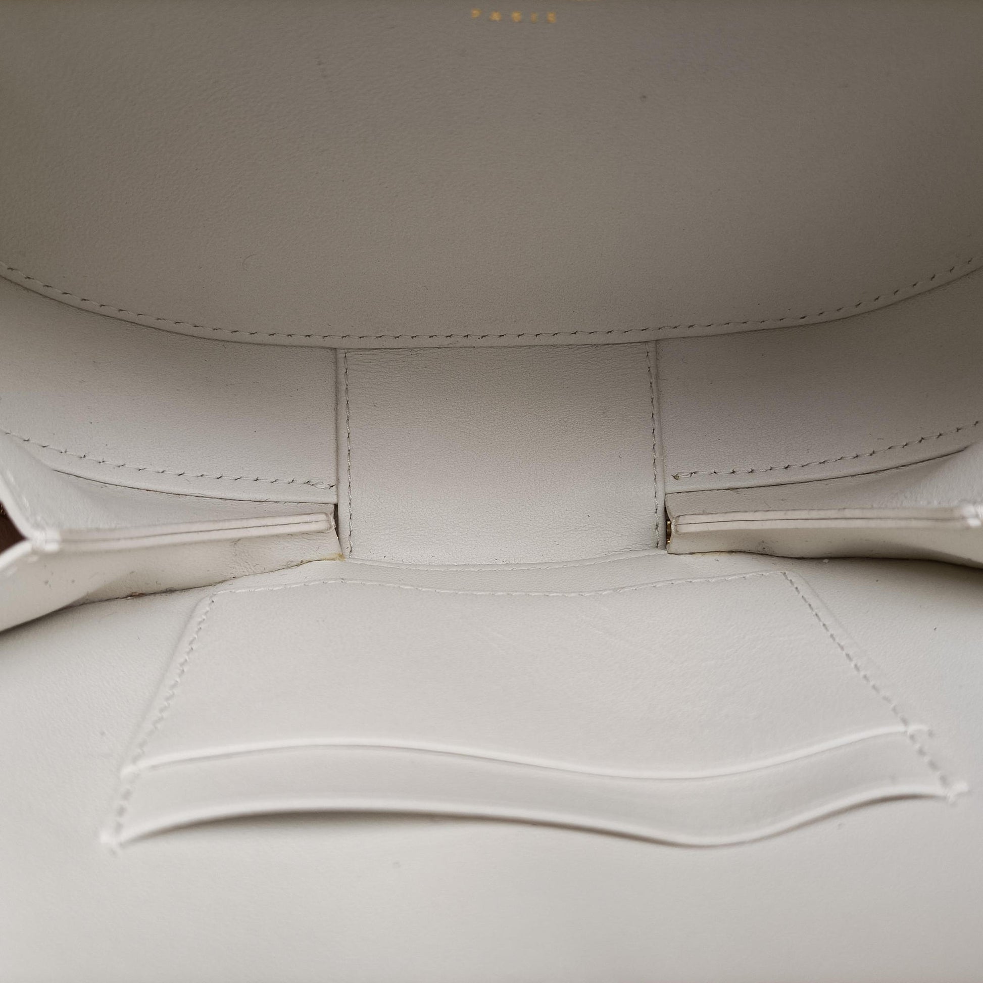 Oval Camera Bag White Leather 43-MA-0253オーバル カメラバッグ ホワイト レザー 43-MA-0253