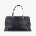 Lady Dior Cannage East West Black Leather 11-MA-1014レディディオール カナージュ イーストウエスト ブラック レザー 11-MA-1014
