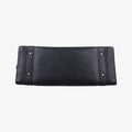 Lady Dior Cannage East West Black Leather 11-MA-1014レディディオール カナージュ イーストウエスト ブラック レザー 11-MA-1014