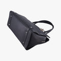 Lady Dior Cannage East West Black Leather 11-MA-1014レディディオール カナージュ イーストウエスト ブラック レザー 11-MA-1014