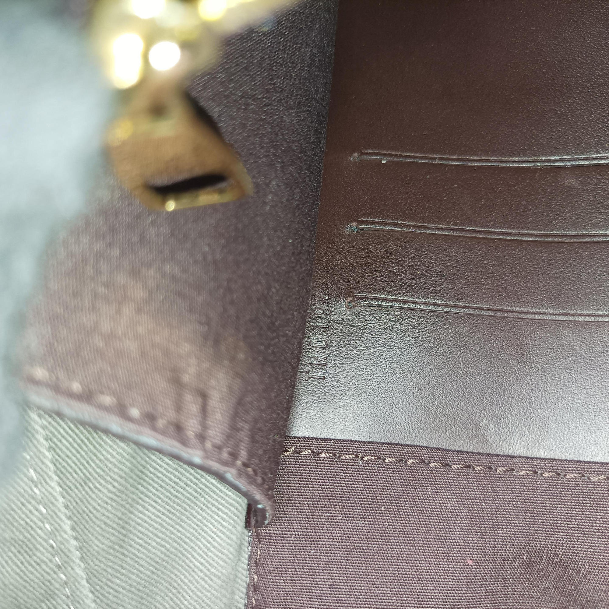 Pochette Louise GM Amarante Vernis M51631 TR0194ポシェット ルイーズGM アマランテ ヴェルニ M51631 TR0194