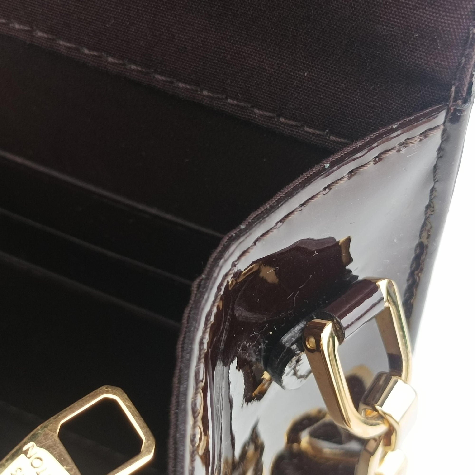Pochette Louise GM Amarante Vernis M51631 TR0194ポシェット ルイーズGM アマランテ ヴェルニ M51631 TR0194