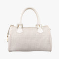 Forever Bauletto White PVC coated canvas 8BL104 8BL104-ANF 108-2384フォーエバー バウレット ホワイト PVCコーティングキャンバス 8BL104 8BL104-ANF 108-2384