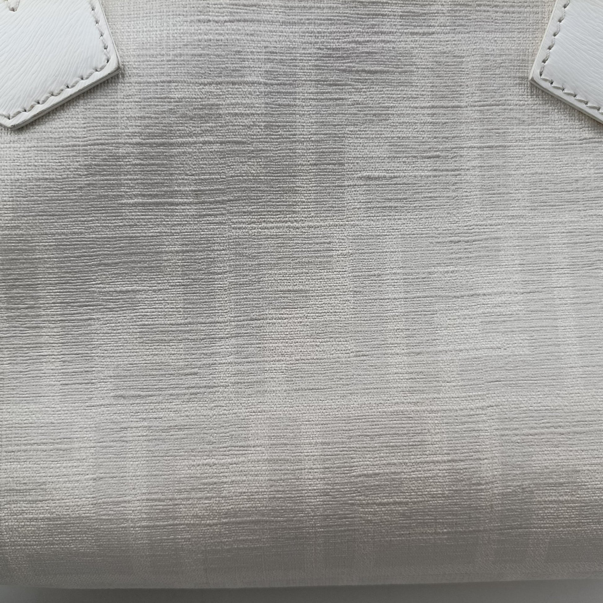 Forever Bauletto White PVC coated canvas 8BL104 8BL104-ANF 108-2384フォーエバー バウレット ホワイト PVCコーティングキャンバス 8BL104 8BL104-ANF 108-2384