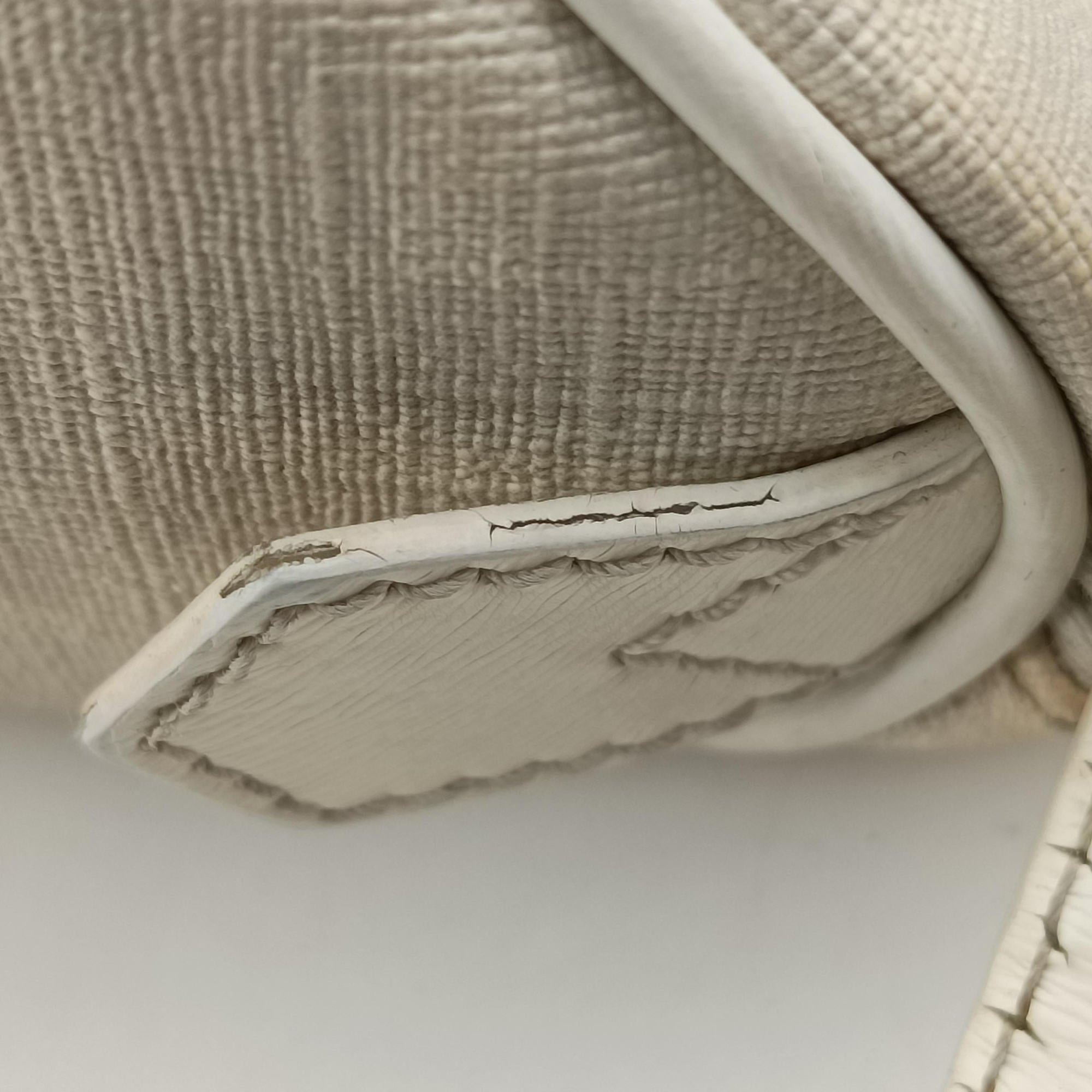 Forever Bauletto White PVC coated canvas 8BL104 8BL104-ANF 108-2384フォーエバー バウレット ホワイト PVCコーティングキャンバス 8BL104 8BL104-ANF 108-2384