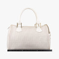 Forever Bauletto White PVC coated canvas 8BL104 8BL104-ANF 108-2384フォーエバー バウレット ホワイト PVCコーティングキャンバス 8BL104 8BL104-ANF 108-2384