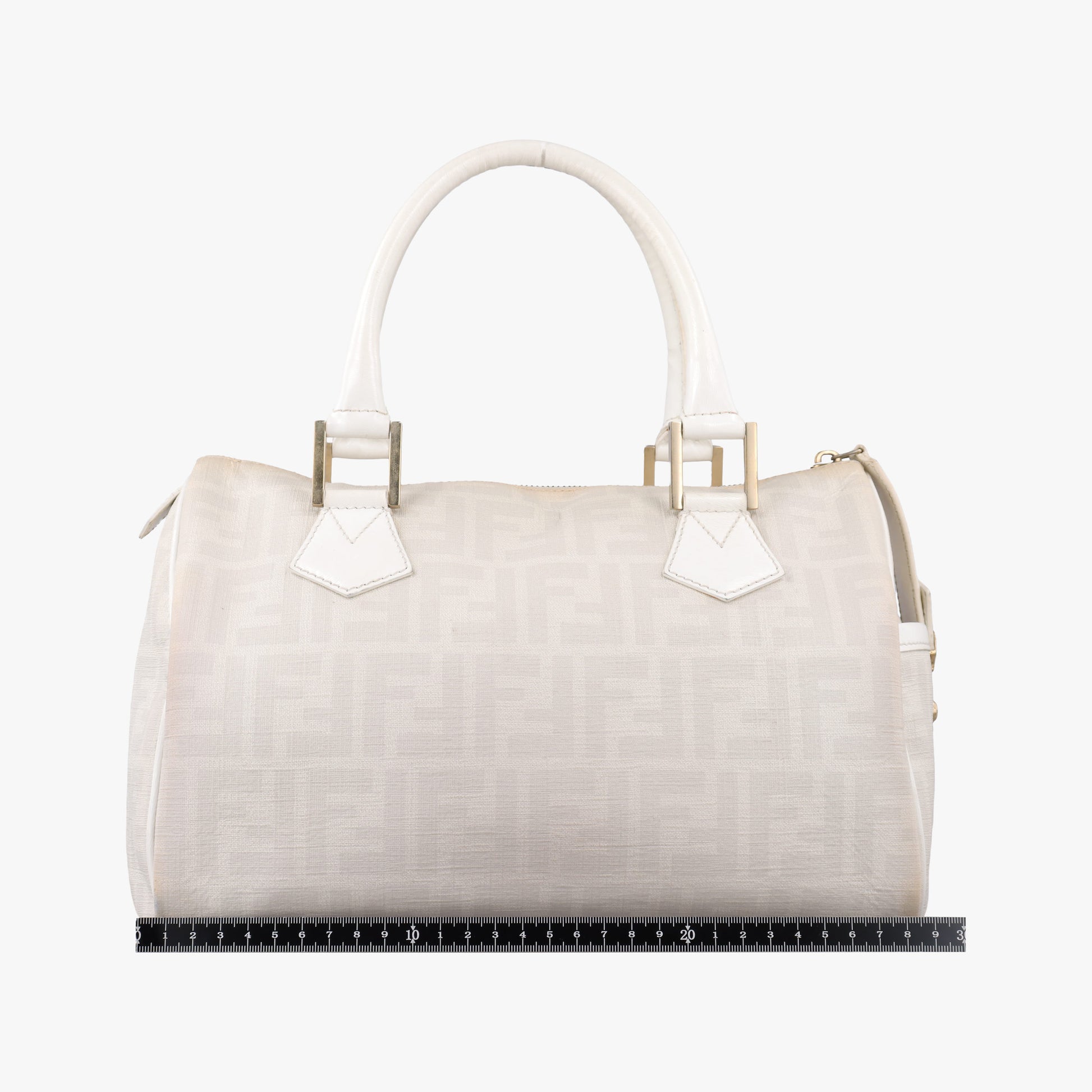 Forever Bauletto White PVC coated canvas 8BL104 8BL104-ANF 108-2384フォーエバー バウレット ホワイト PVCコーティングキャンバス 8BL104 8BL104-ANF 108-2384