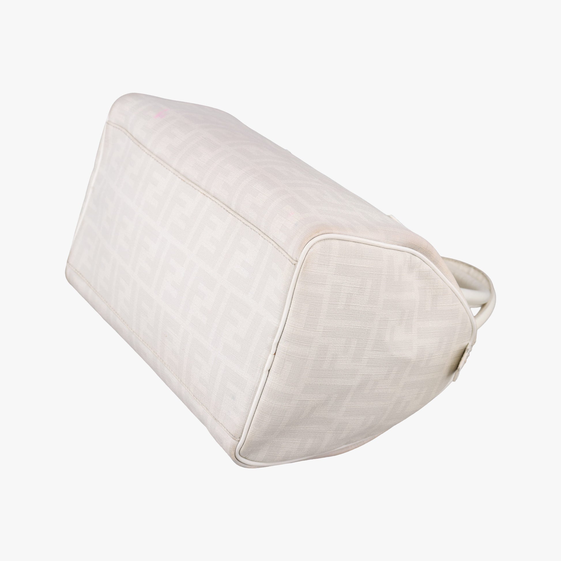 Forever Bauletto White PVC coated canvas 8BL104 8BL104-ANF 108-2384フォーエバー バウレット ホワイト PVCコーティングキャンバス 8BL104 8BL104-ANF 108-2384
