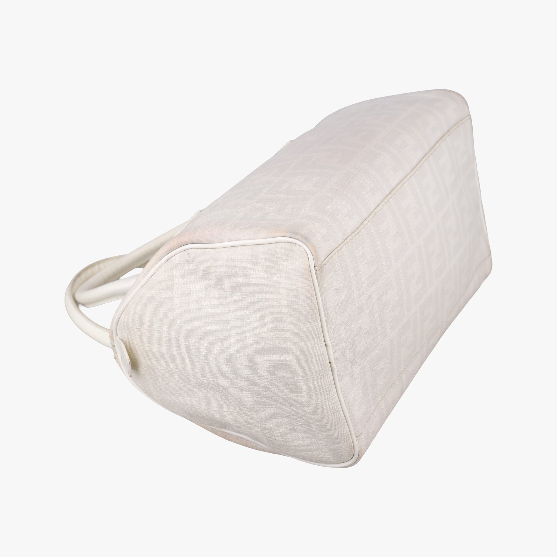 Forever Bauletto White PVC coated canvas 8BL104 8BL104-ANF 108-2384フォーエバー バウレット ホワイト PVCコーティングキャンバス 8BL104 8BL104-ANF 108-2384
