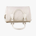 Forever Bauletto White PVC coated canvas 8BL104 8BL104-ANF 108-2384フォーエバー バウレット ホワイト PVCコーティングキャンバス 8BL104 8BL104-ANF 108-2384