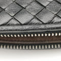 NODINI Intrecciato Black lambskin B03714561Lノディーニ イントレチャート ブラック ラムスキン B03714561L