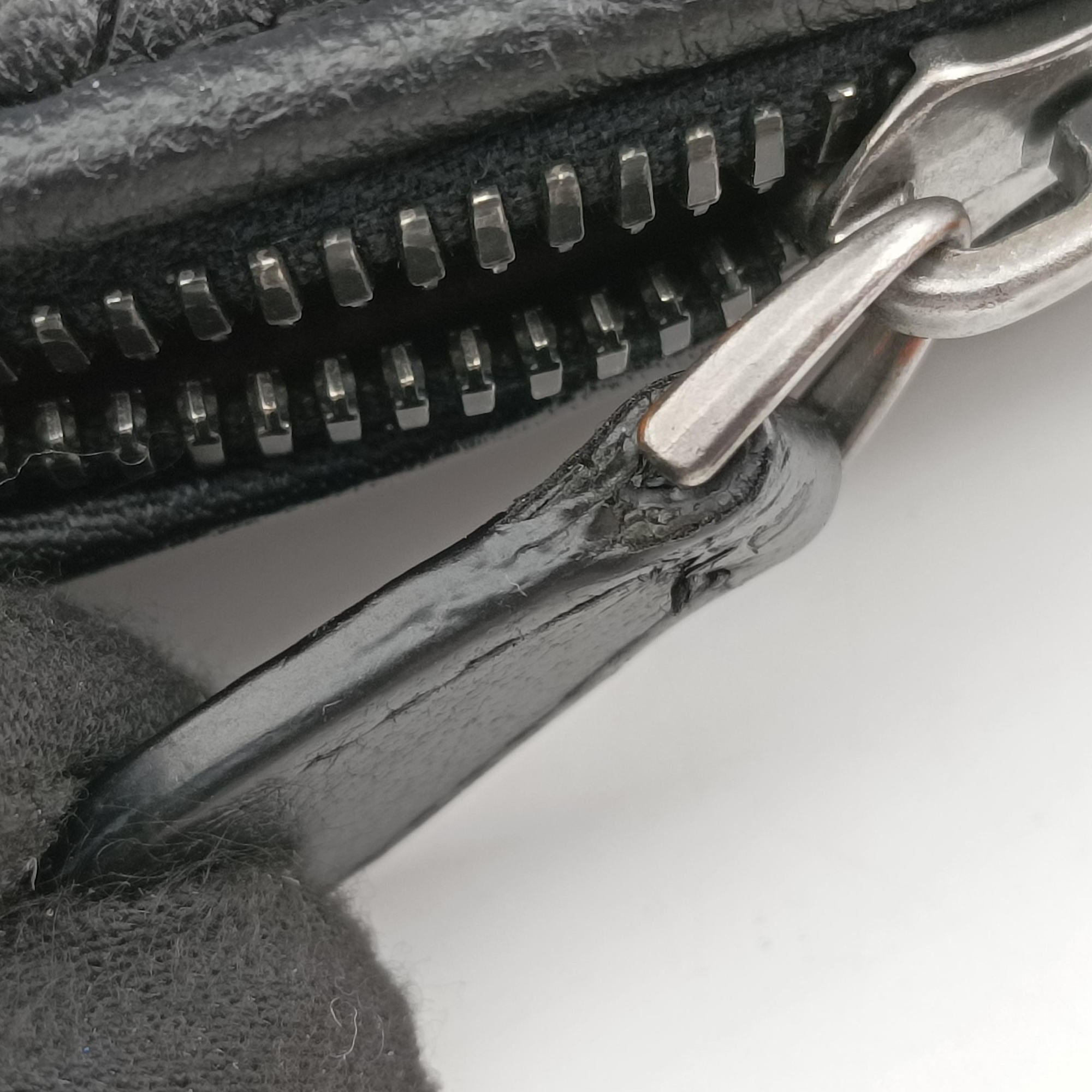 NODINI Intrecciato Black lambskin B03714561Lノディーニ イントレチャート ブラック ラムスキン B03714561L